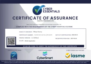 Martin Precision Cyber Essentials Exp 23-03-27